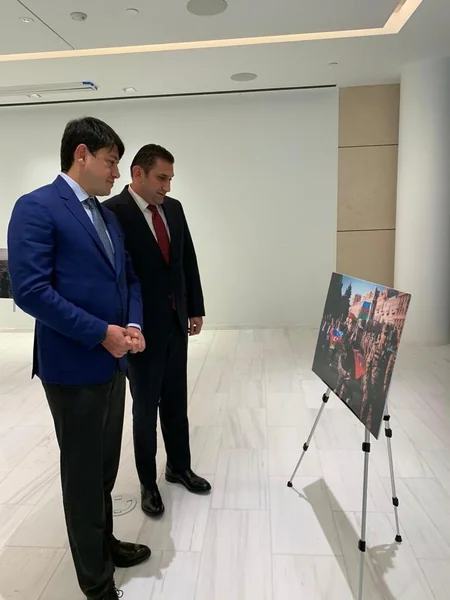 Diaspor Komitəsinin sədri Nyu-Yorkda türk icmasının nümayəndələri ilə görüşüb
