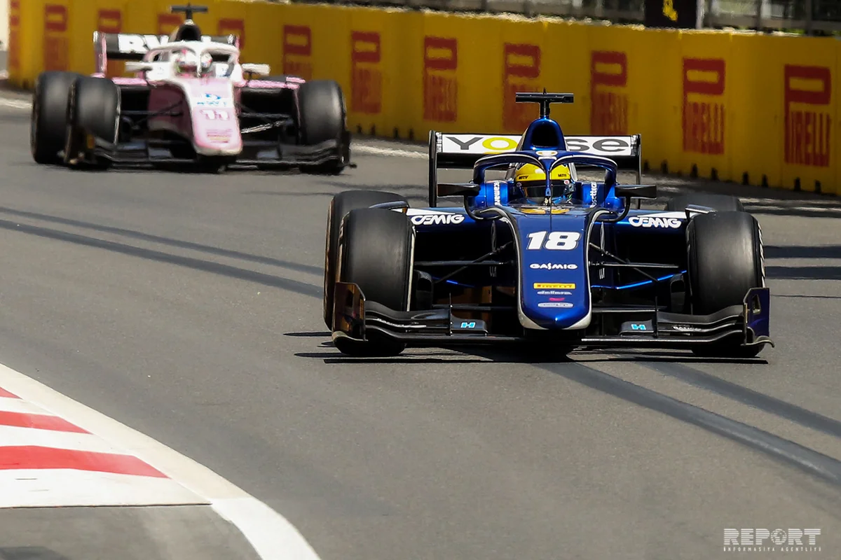 Bakıda keçirilən “Formula 2 yarışında sıralama turunun qalibi müəyyənləşib