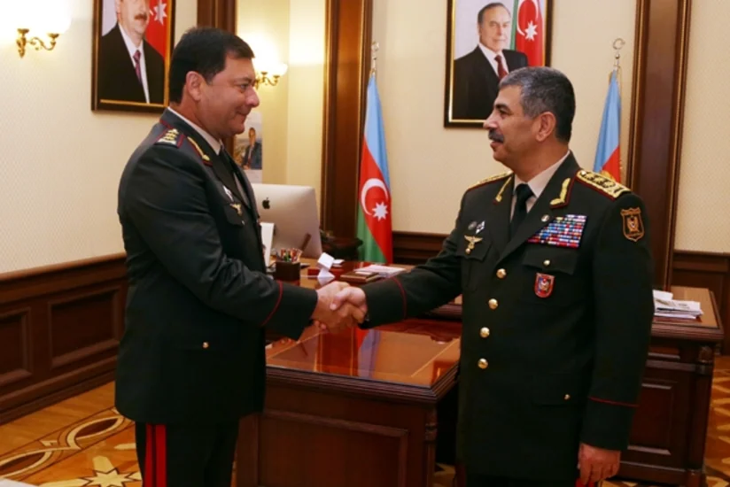 Закир Гасанов поздравил Неджмеддина Садыкова по случаю юбилея - ФОТО