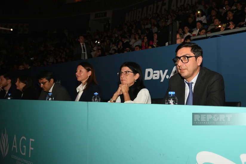 Azərbaycan Gimnastika Federasiyasının təşkilatçılığı ilə yeni il şousu keçirilib