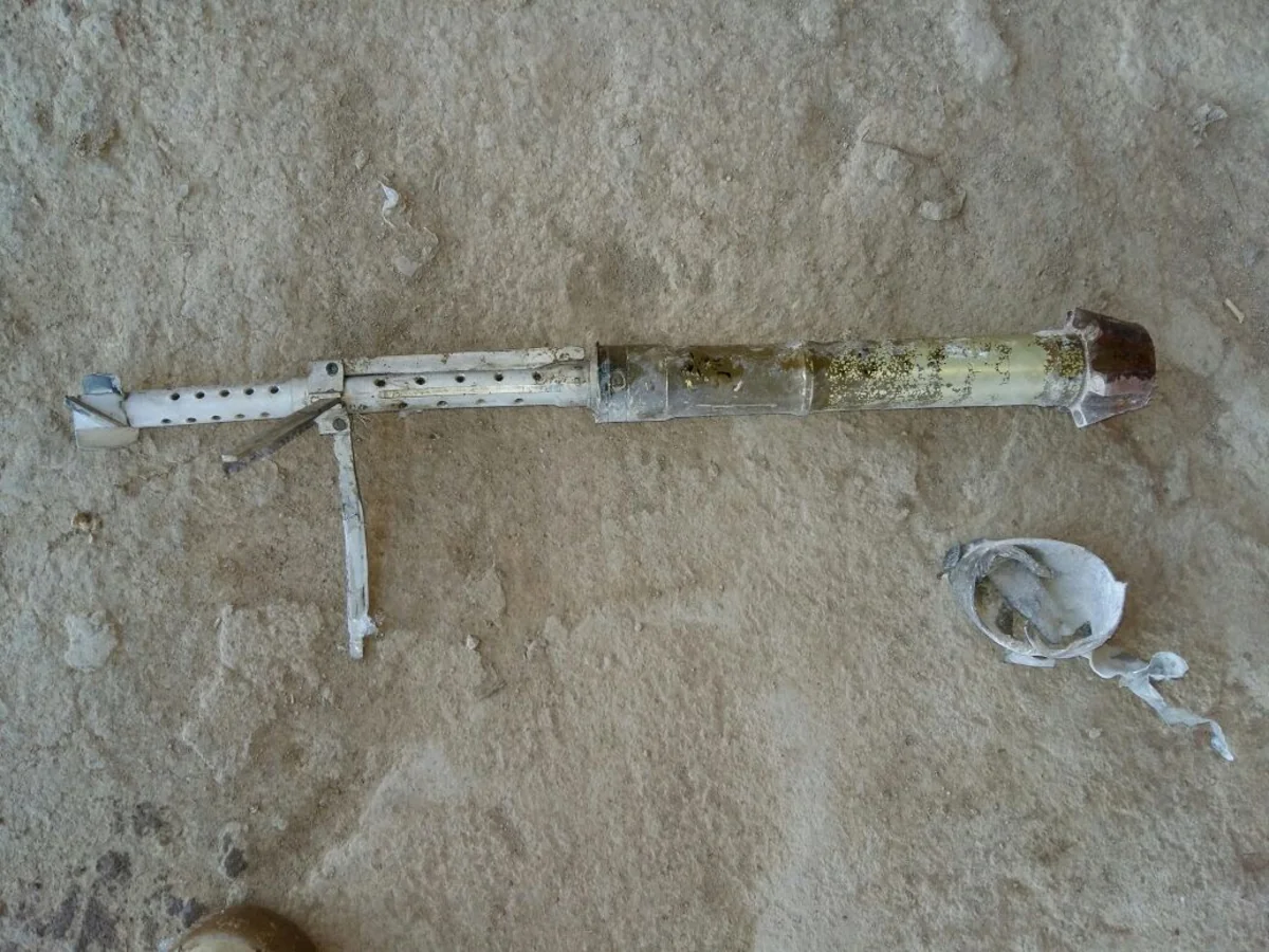 Tovuzda partlamış raket qalıqları aşkarlanıb