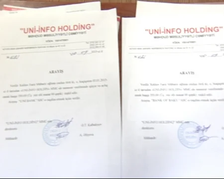 ​Bakıda banklardan kredit götürmək məqsədilə saxta sənəd və arayışlar hazırlayan şəxs saxlanılıb - FOTO