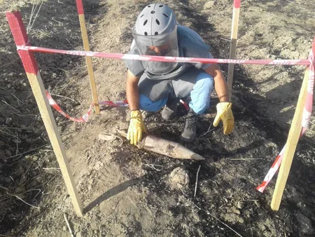 Füzulidə top mərmisi tapılıb