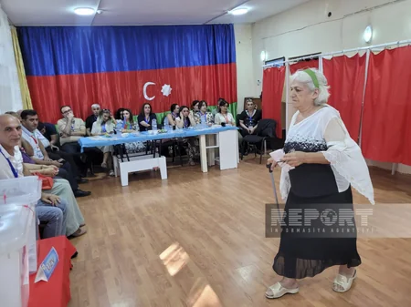 Məntəqə sədri: Seçici fəallığı yüksək səviyyədədir