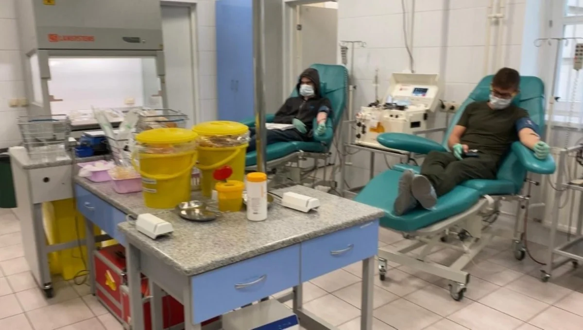 Представительство Фонда Гейдара Алиева и АМОР провели в Москве акцию по сдаче крови