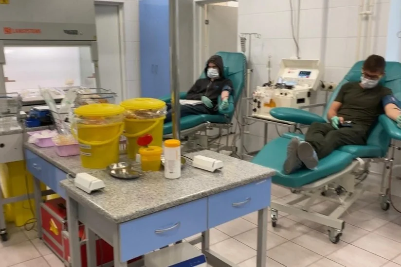 Представительство Фонда Гейдара Алиева и АМОР провели в Москве акцию по сдаче крови