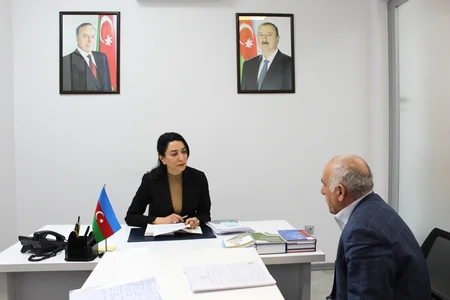 Ombudsman vətəndaşları qəbul edib