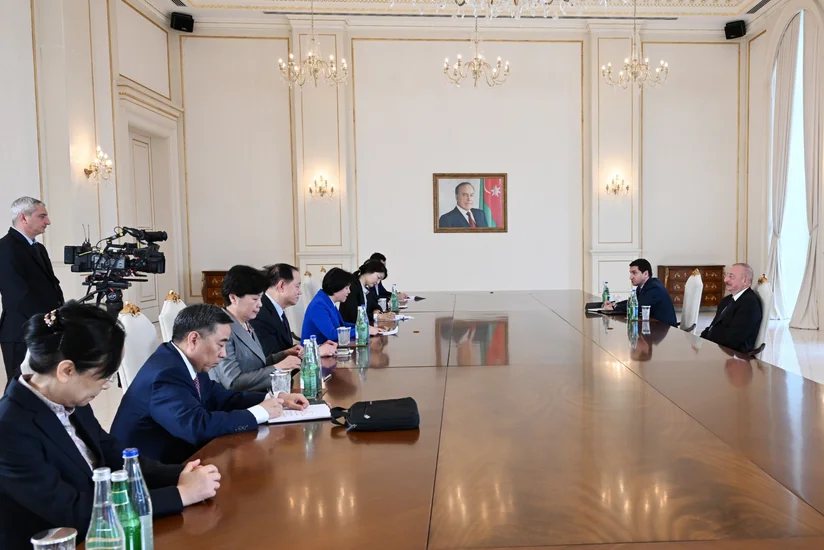 Президент принял зампредседателя Всекитайского комитета Народного политического консультативного совета