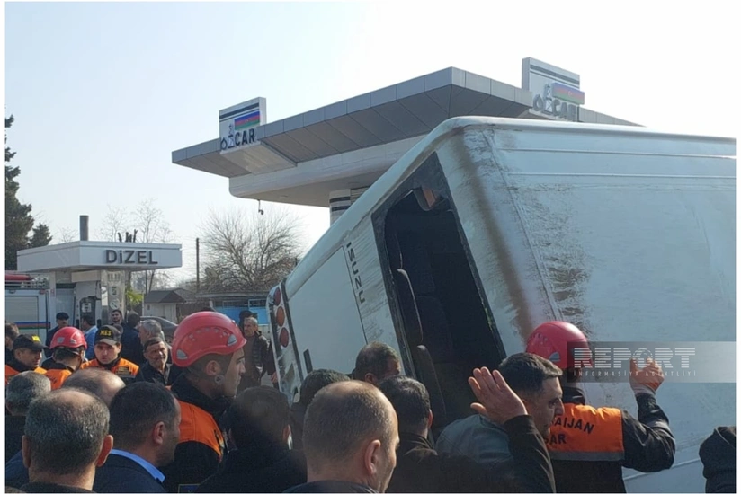 Lənkərandakı yol qəzasında xəsarət alan 24 nəfərdən 13-ü xəstəxanadan evə buraxılıb - VİDEO - YENİLƏNİB-4