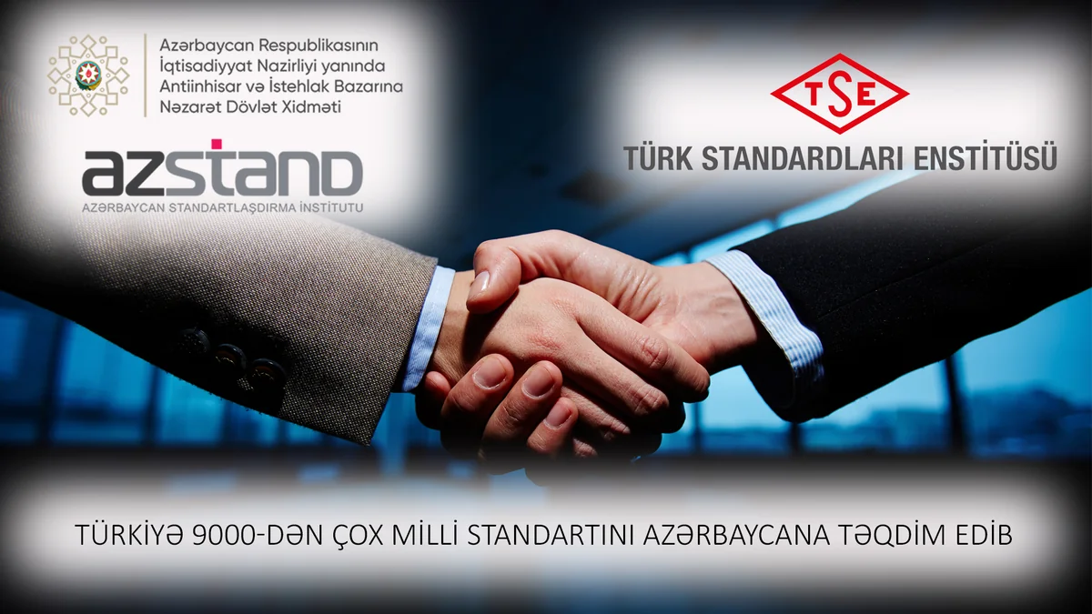 Azərbaycan Türkiyənin 9 min milli standartına dair yayım hüququ əldə edib