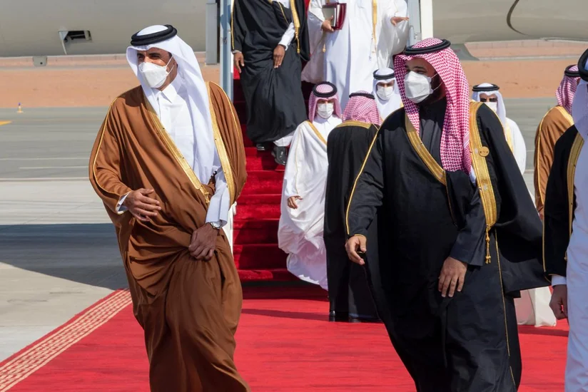 Qətər əmiri 3,5 ildən sonra Sədiyyə Ərəbistanına səfər edib