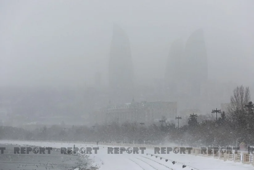 Kəskin hava şəraiti ilə bağlı növbəti xəbərdarlıq yayılıb