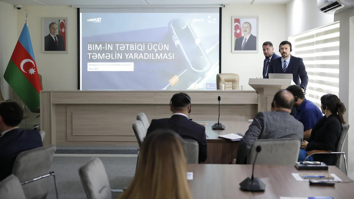 Şəhərsalma və Arxitektura Komitəsində BİM texnologiyalarının tətbiqi ilə bağlı təlim keçirilir