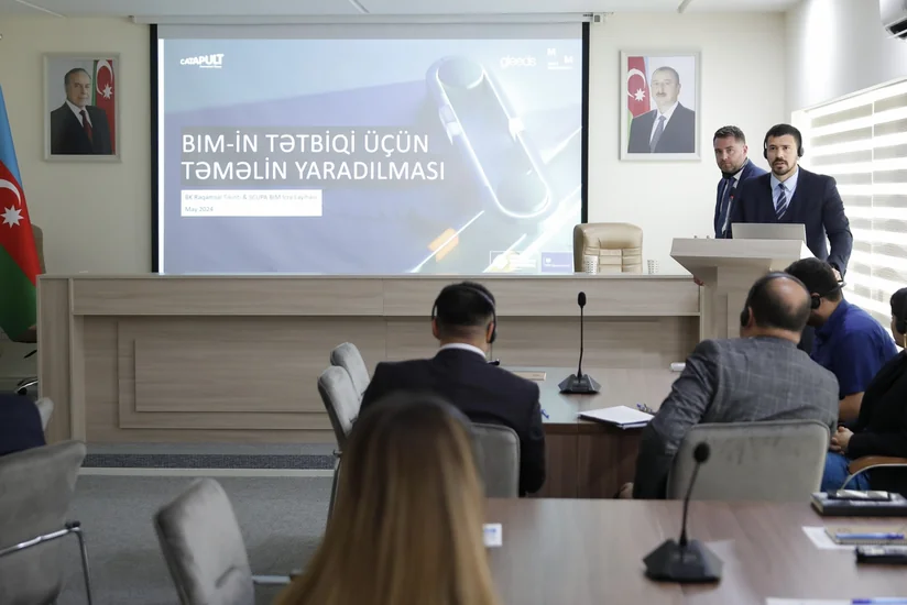 Şəhərsalma və Arxitektura Komitəsində BİM texnologiyalarının tətbiqi ilə bağlı təlim keçirilir