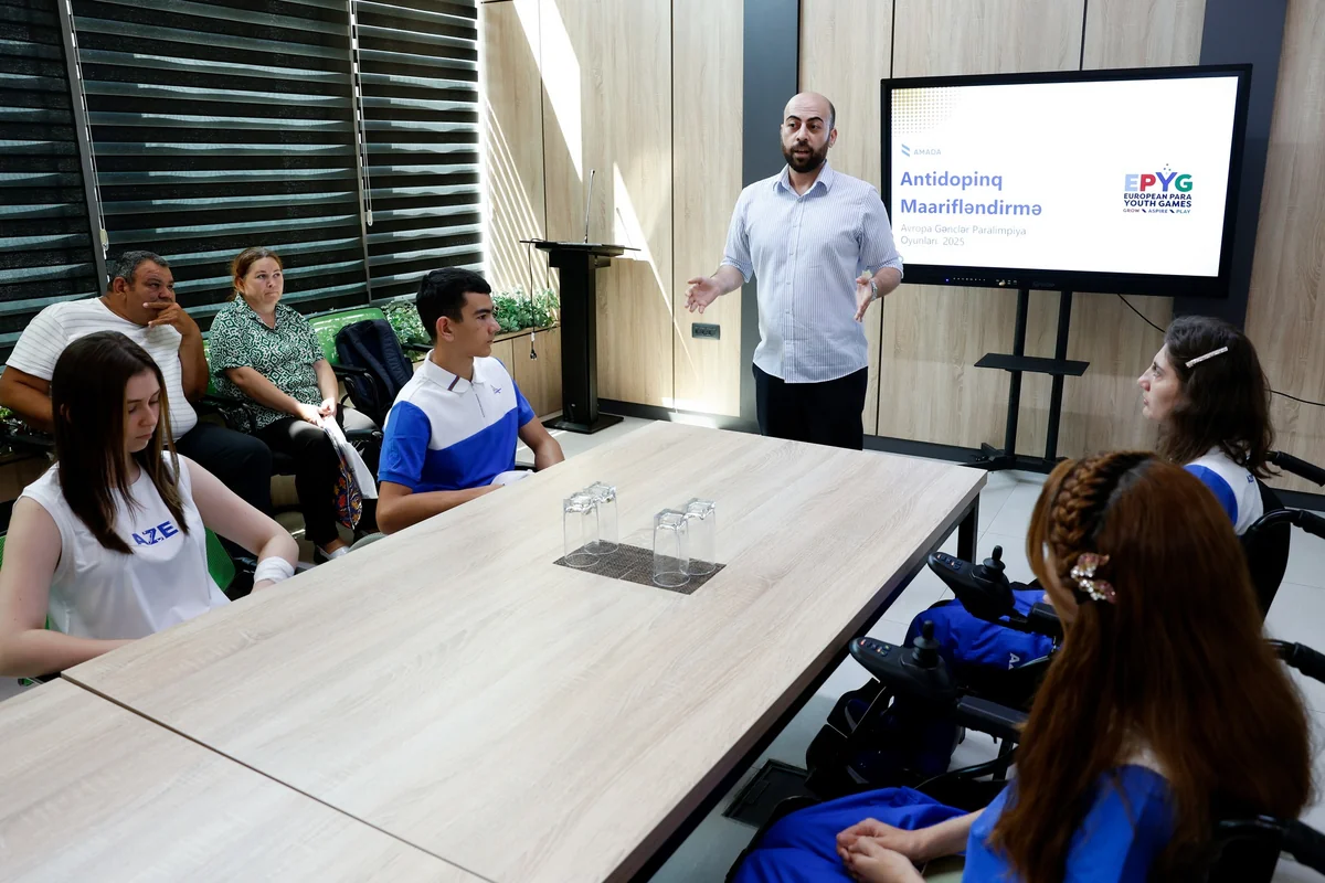 Avropa Gənclər Paralimpiya Oyunlarında iştirak edəcək Azərbaycan idmançıları üçün seminar keçirilib