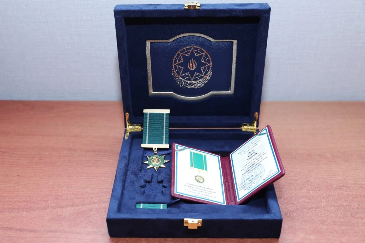 Azəriqazın baş direktoru təltif olunub