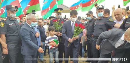 Ağstafada şəhid dəfn edilib