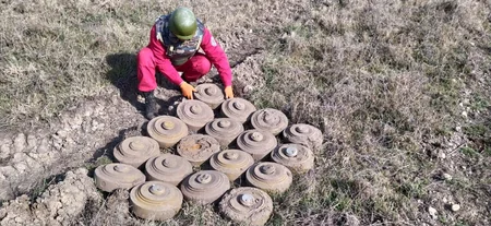 В прифронтовой зоне обнаружено 126 неразорвавшихся боеприпасов 
