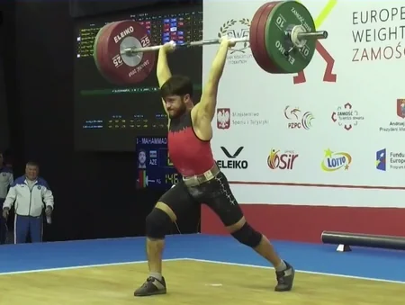 Azərbaycan idmançısı ağır atletika üzrə Avropa birinciliyinin qalibi olub