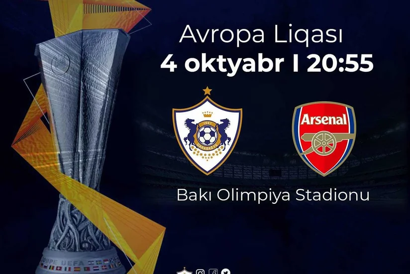 Qarabağ və Arsenal komandalarının start heyətləri açıqlanıb