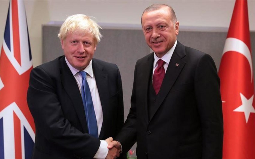 Ərdoğanla Conson Suriya və Liviyada yaranmış vəziyyəti müzakirə ediblər
