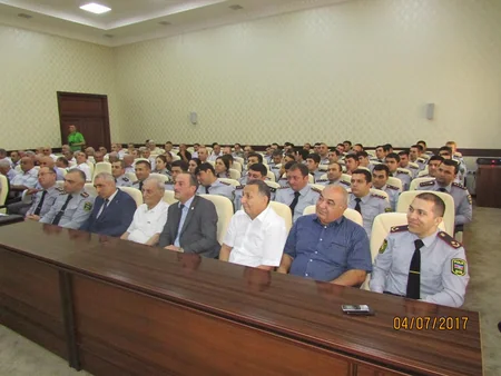 Xətai Rayon Polis İdarəsinin rəisinə “Əliağa Şıxlinski” medalı təqdim olunub