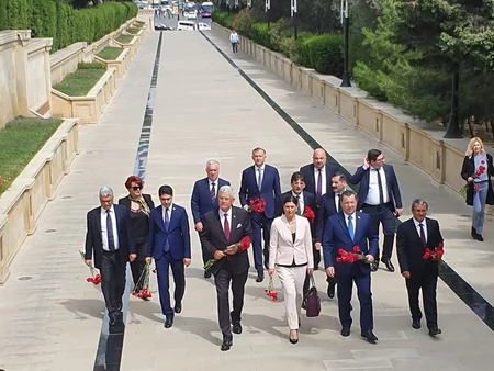 Türkiyə və Gürcüstan parlamentinin üzvlərinin Azərbaycana səfəri başlayıb - YENİLƏNİB
