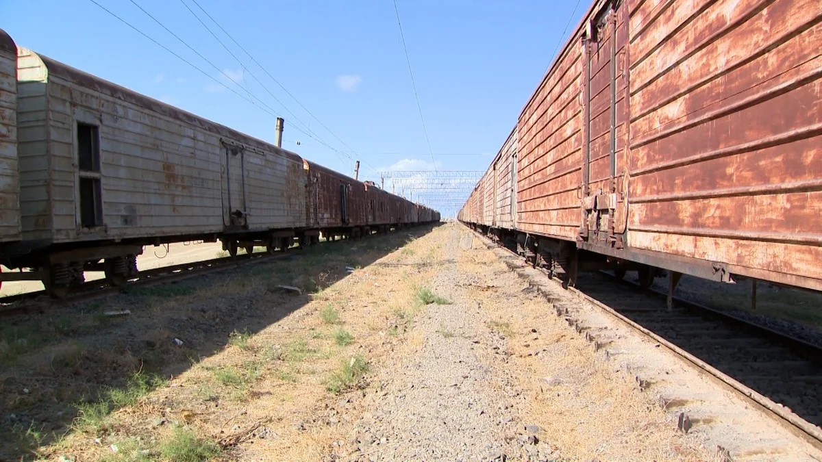 Yeni Ələt dəmir yolu stansiyasında vaqonlardan oğurluq edilib