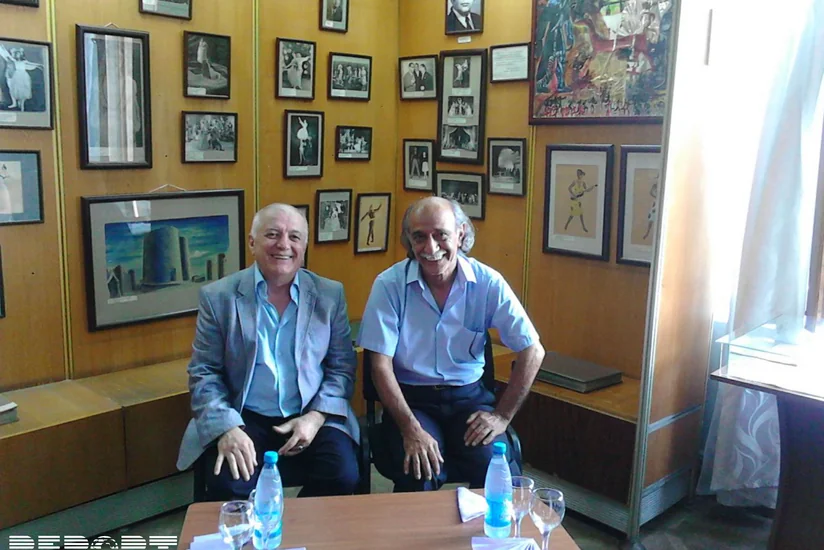 Xalq artistləri Ağaxan Salmanlının və Yasin Qarayevin yubileyləri qeyd edilib - FOTO