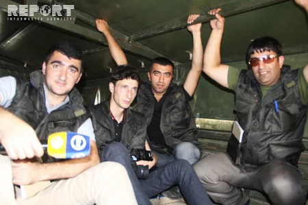 Azərbaycan jurnalistləri üçün təcrübə poliqonu təlimləri keçirilib - FOTO - VİDEO