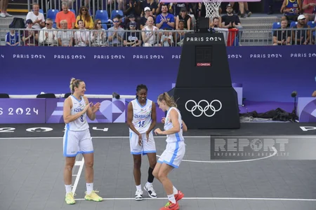 Paris-2024: Azərbaycanın qadınlardan ibarət 3x3 basketbol millisi növbəti görüşünə çıxıb - YENİLƏNİB - 2