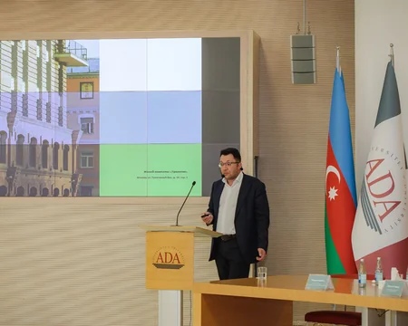Tanınmış memar Aleksey Ginzburqun Bakıda mühazirəsi təşkil olunub