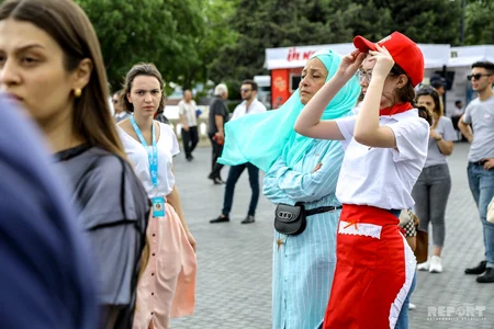 Bakıda orqanik məhsullar festivalı keçirilir - FOTOREPORTAJ