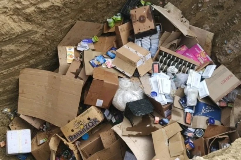 İstehlaka yararsız qida məhsulları məhv edilib