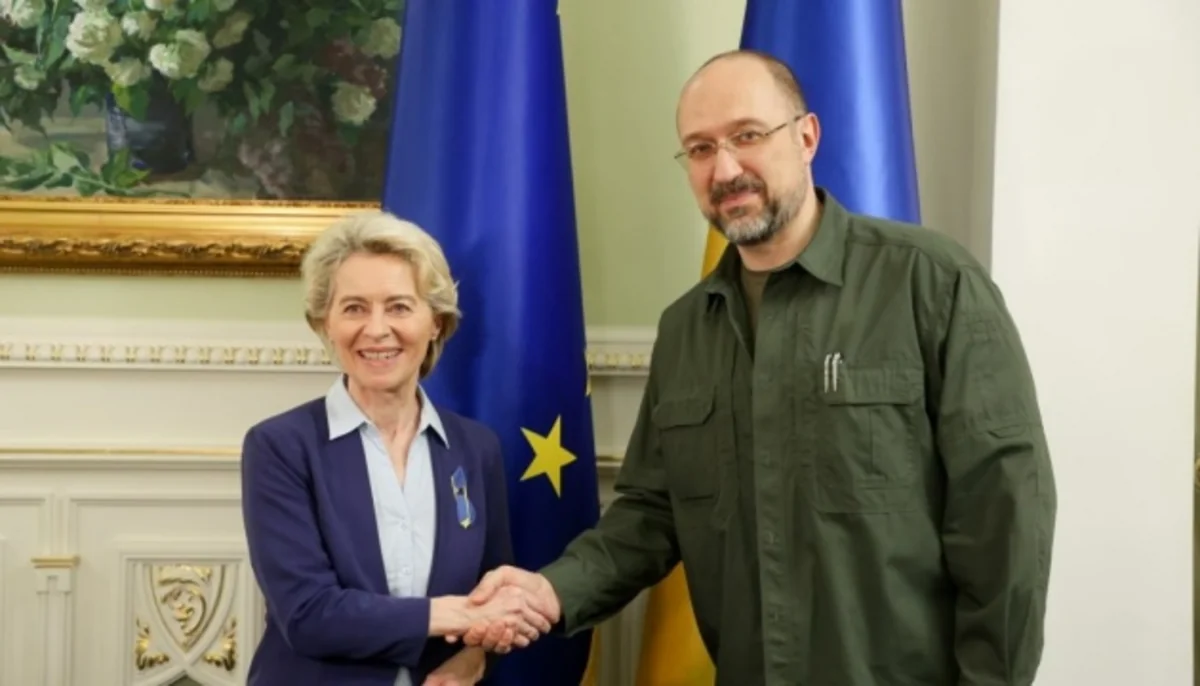 Премьер-министр Украины встретился с президентом Еврокомиссии