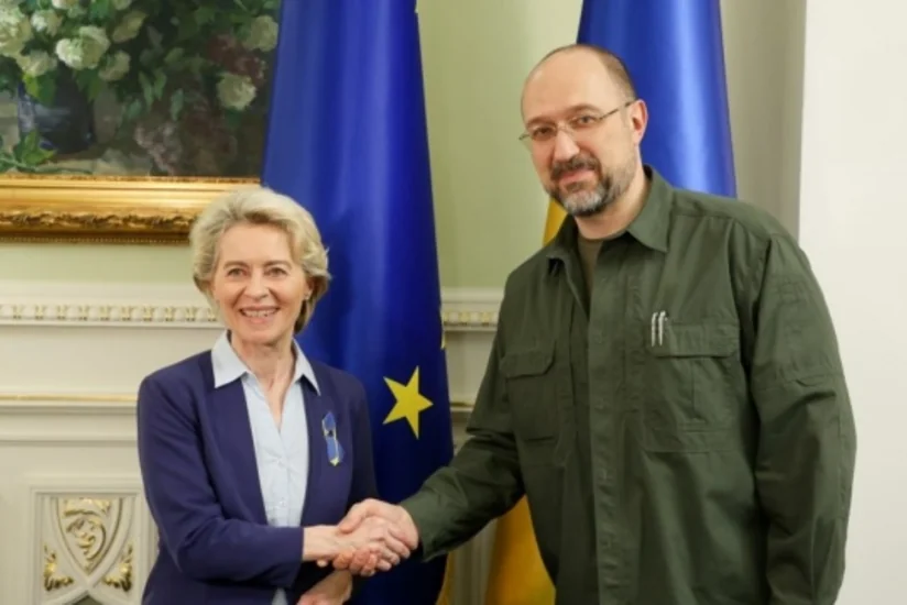 Премьер-министр Украины встретился с президентом Еврокомиссии