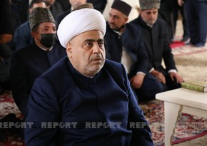 Allahşükür Paşazadə Ağdam səfərindən danışıb: “Həmin şəhər yoxdur, ürəyim ağrıdı”