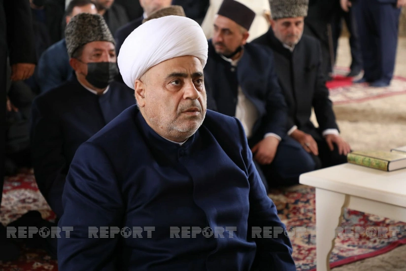 Allahşükür Paşazadə Ağdam səfərindən danışıb: “Həmin şəhər yoxdur, ürəyim ağrıdı”