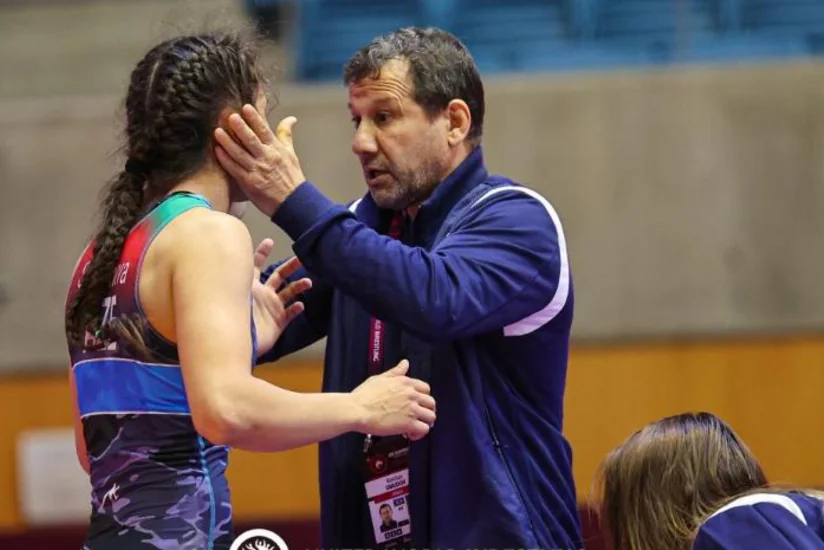 Azərbaycan güləş yığmasının böyük məşqçisi: Ruzanna Məmmədova və Günay Qurbanovadan daha böyük nəticələr gözləyirik