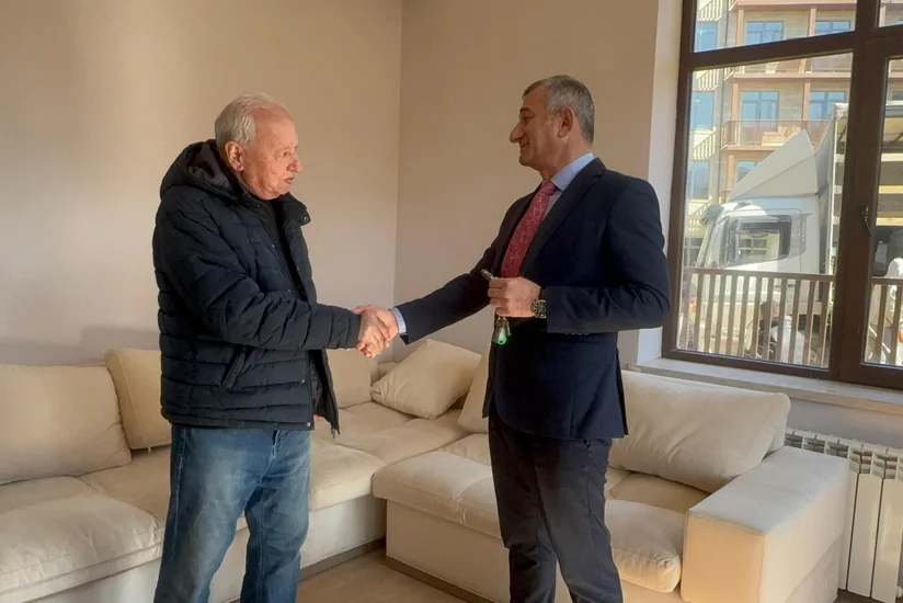 Növbəti köç karvanı Cəbrayıla çatıb, açarlar təqdim olunub - YENİLƏNİB-2