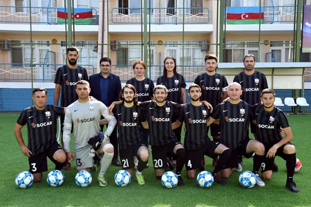 “Neft Daşları”nda “Neftçi” Futbol Klubu ilə neftçilər arasında yoldaşlıq görüşü keçirilib