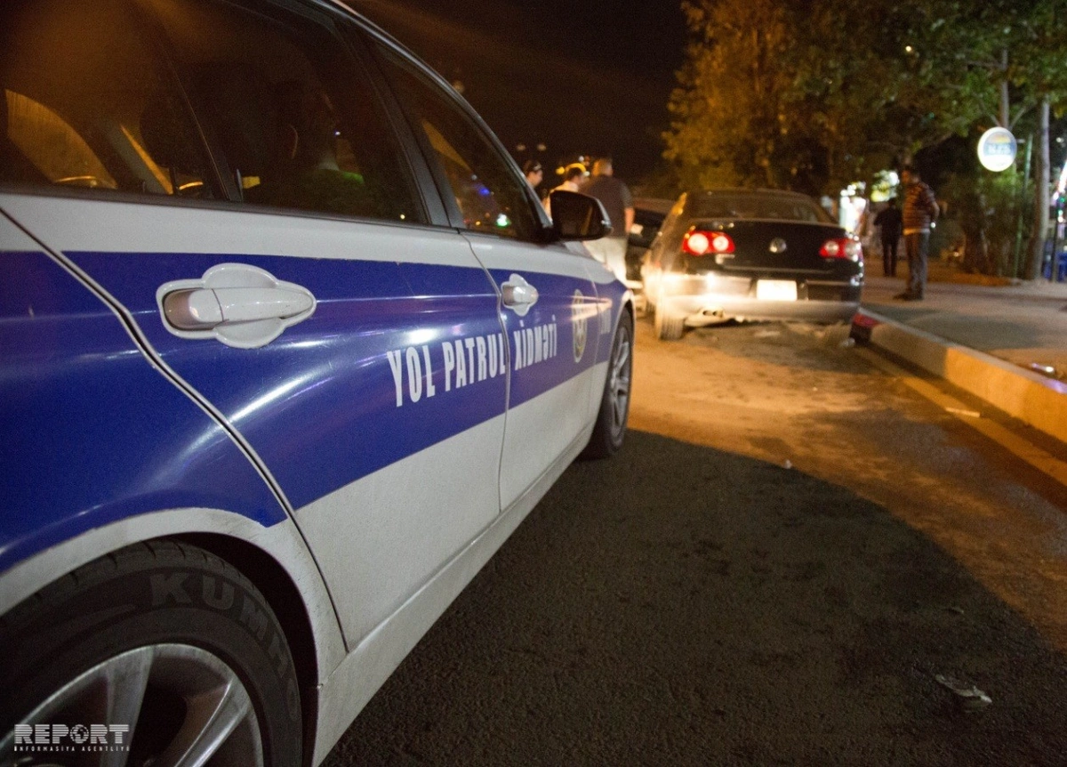 Şəmkirdə yol qəzası nəticəsində 1 nəfər xəsarət alıb
