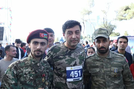 Bakıda qələbə qaçışı təşkil edilib