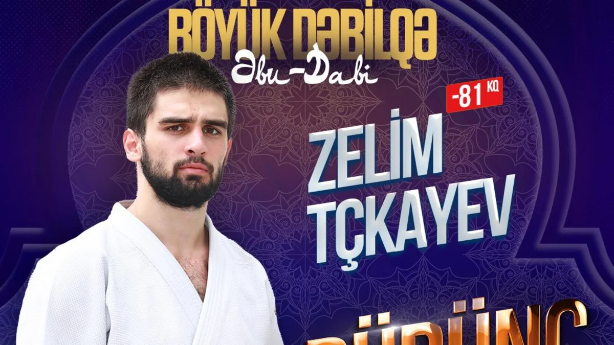 Böyük Dəbilqə: Azərbaycanın daha bir cüdoçusu bürünc medal qazanıb