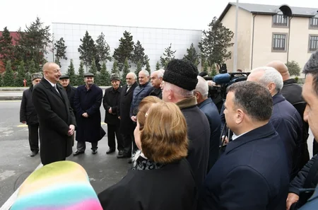 President Ilham Aliyev attended opening of Mardakan-Gala highway