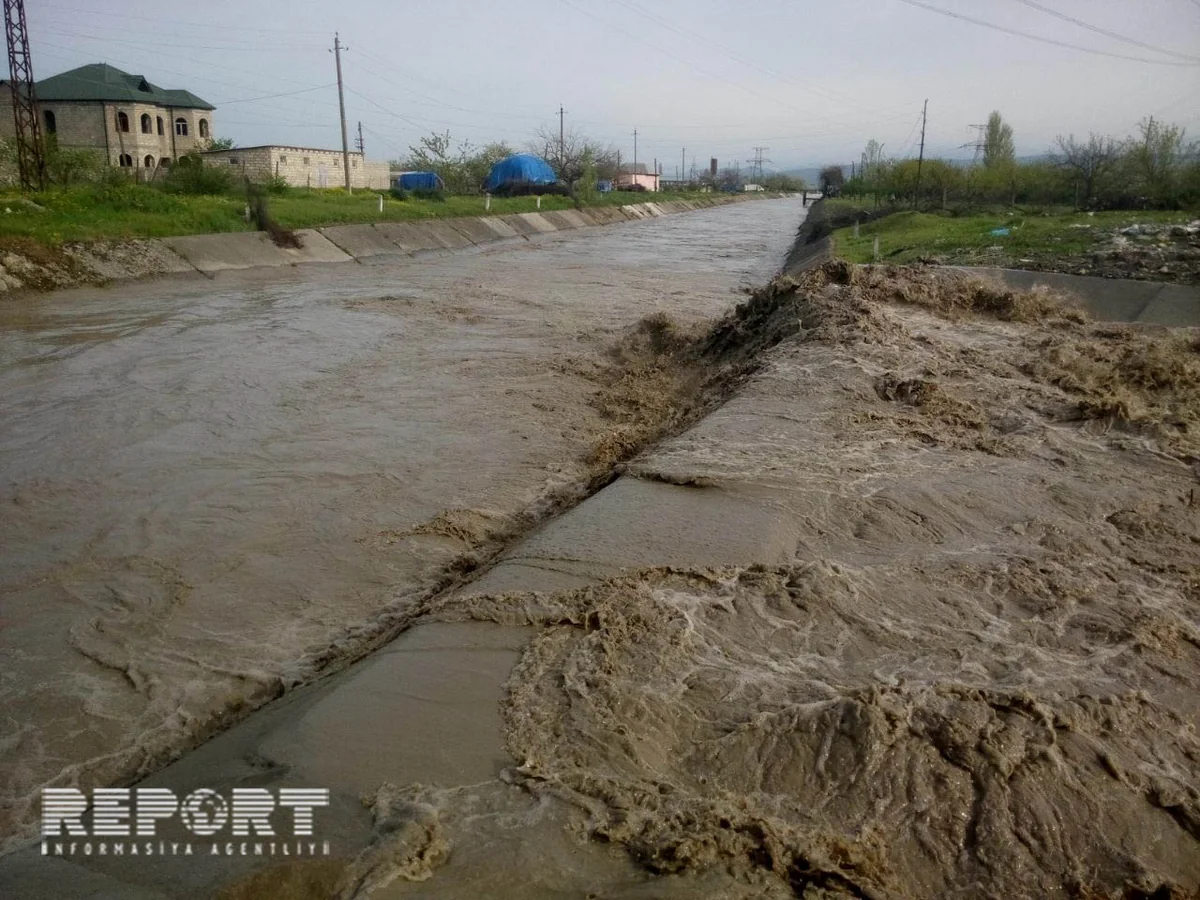 ​Samur-Abşeron su kanalında daşma təhlükəsi yaranıb - FOTO - VİDEO