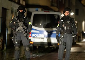 Almaniyada polislə silahlı qarşıdurma: ölən və yaralanan var
