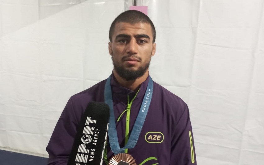 Azərbaycan güləşçisi: Şükürlər olsun ki, olimpiadadan əliboş qayıtmadım