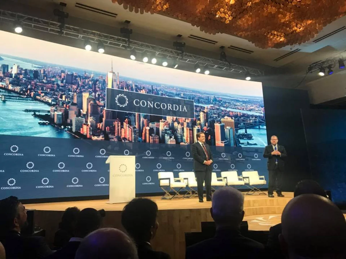 Nizami Gəncəvi Beynəlxalq Mərkəzinin üzvləri “Concordia” Sammitinə qatılıb