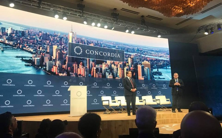Nizami Gəncəvi Beynəlxalq Mərkəzinin üzvləri “Concordia” Sammitinə qatılıb